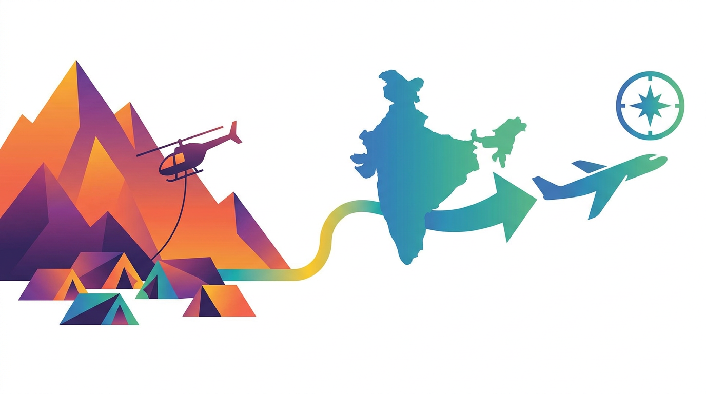 India Trending News Today: Rescue Ops Intensify in Nepal as PM Modi Departs for SCO Summit — JustFinds News illustration