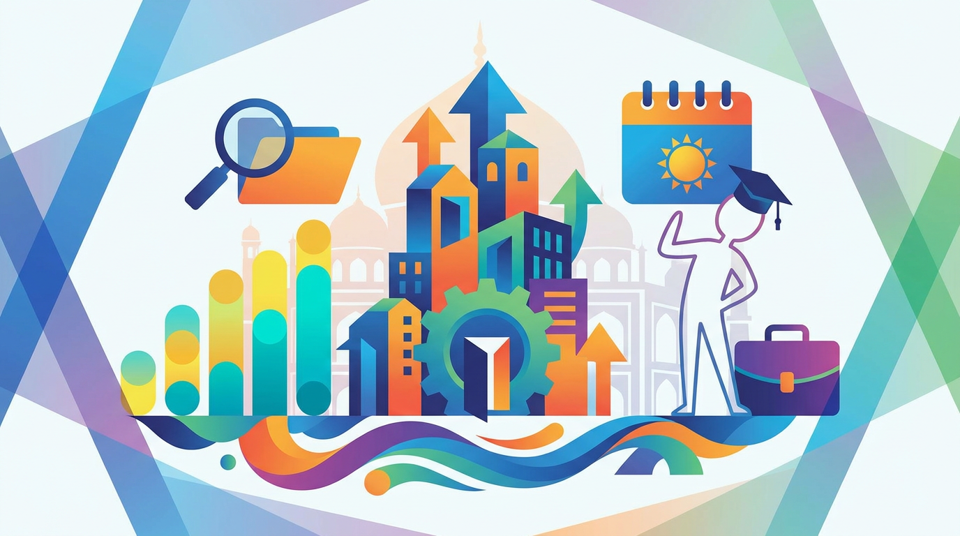 Sarkari Job and Exam News India: Over 1.39 Lakh Vacancies Open This August — JustFinds Jobs illustration